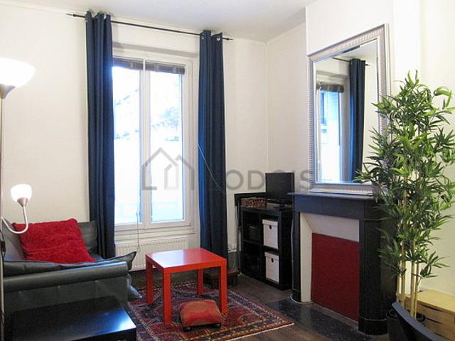 Appartement 2 chambres meublé avec ascenseur et cheminée Levallois Perret 92300