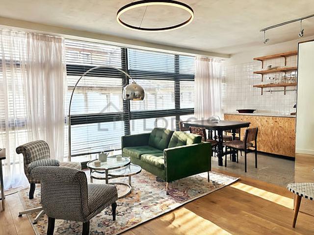 Appartement 2 chambres meublé avec ascenseur et local à vélos Lyon 1°