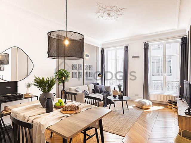 Appartement 2 chambres meublé avec ascenseur Paris 16°