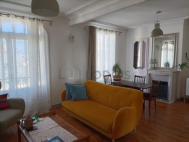 Appartement 2 chambres meublé avec cheminée La Garenne Colombes 92250