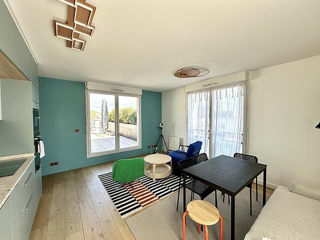 Appartement 2 chambres meublé avec garage, terrasse et ascenseur Lyon 69007