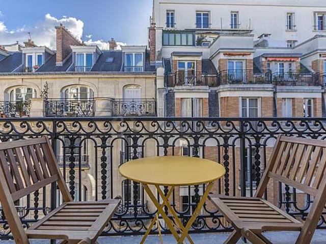 Appartement 2 chambres meublé avec terrasse, ascenseur et concierge La Muette Paris 16°