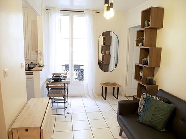 Appartement 2 chambres meublé avec terrasse La Villette Paris 19°