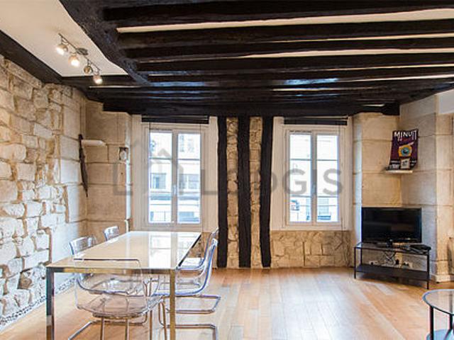 Appartement 2 chambres meublé Châtelet – Les Halles Paris 1°