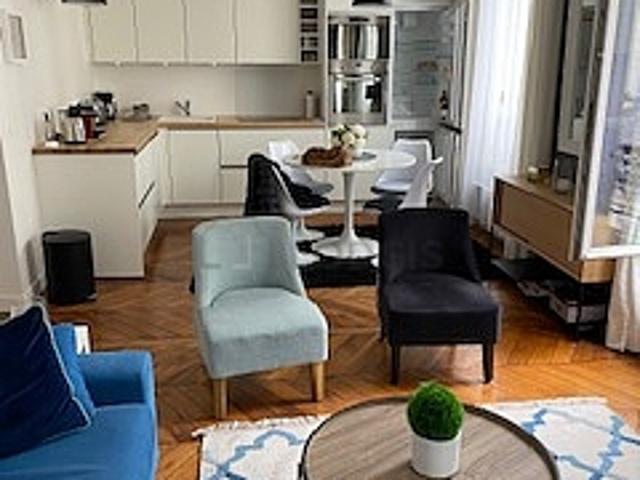 Appartement 2 chambres meublé Montparnasse Paris 14°