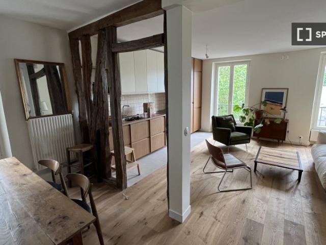 Appartement 2 chambres à louer à Bas Belleville, Paris