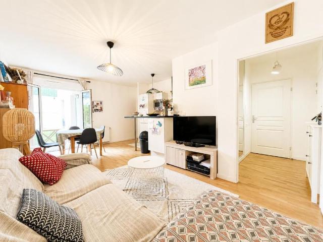 Appartement 2 chambres en rez de jardin
