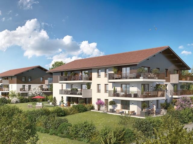 Appartement 2 pièce s 47.92 m2 + Terrasse + Garage 48m² Thonon les Bains