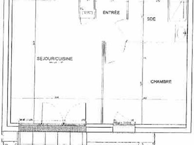 APPARTEMENT 2 PIECES 43.73m2 SAINT NAZAIRE