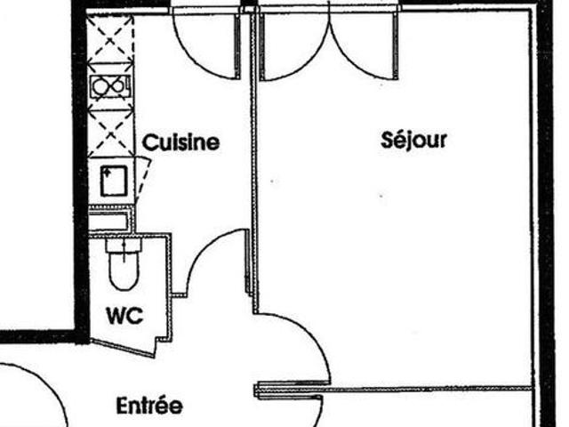 Appartement 2 pièces, 43 m² à louer à Lons 64140