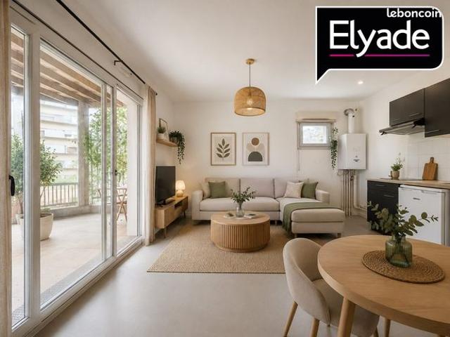 Appartement 2 pièces 43 m²