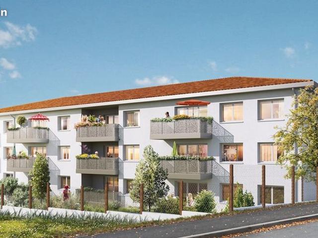 Appartement 2 pièces 43 m²