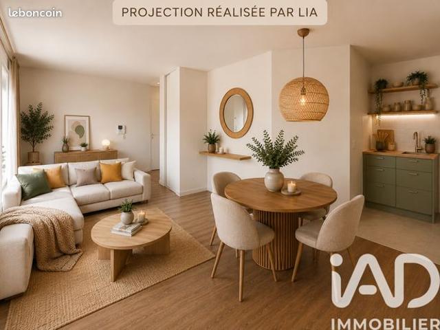 Appartement 2 pièces 43 m²