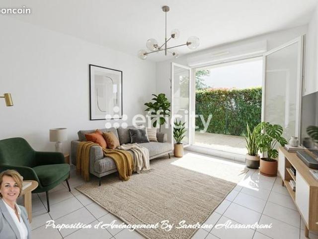 Appartement 2 pièces 43 m²