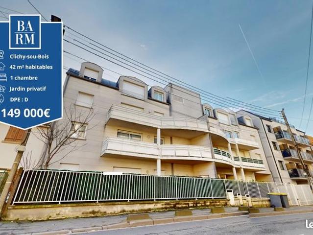 Appartement 2 pièces 43 m²