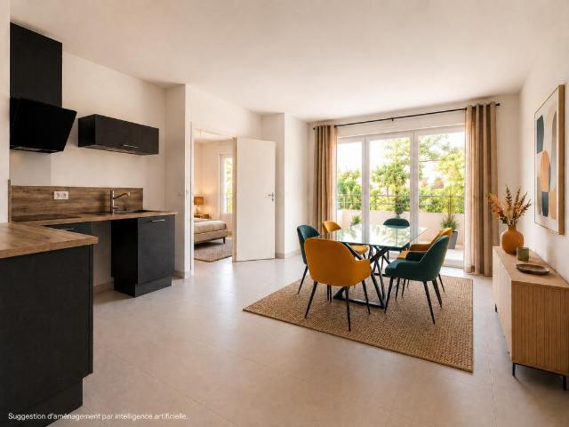 Appartement 2 pièces 43 m²