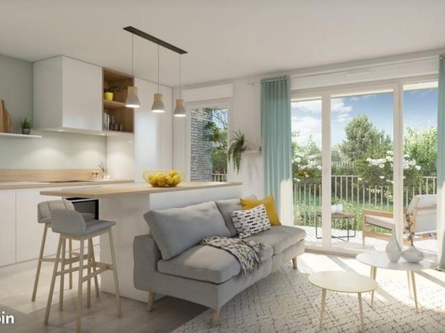 Appartement 2 pièces 43 m²