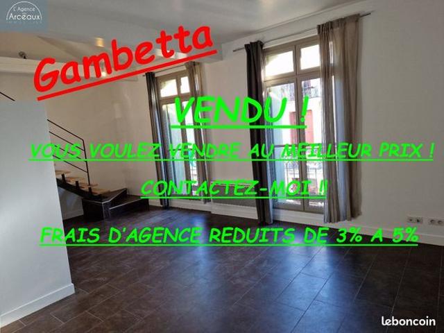 Appartement 2 pièces 43 m²