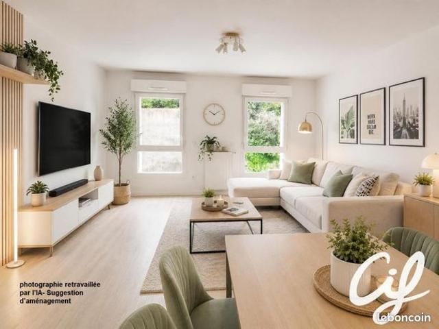 Appartement 2 pièces 43 m²