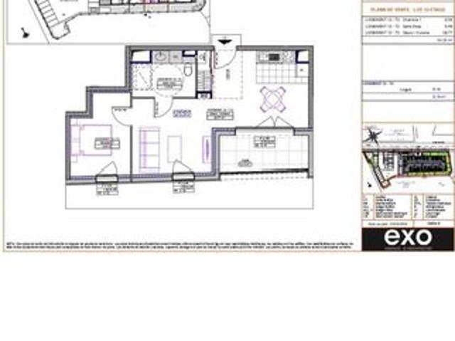 Appartement 2 pièces 43 m²
