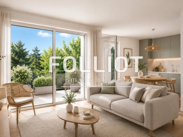 Appartement 2 pièces 43 m²