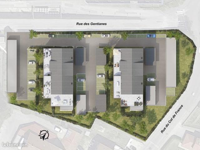 Appartement 2 pièces 43 m²
