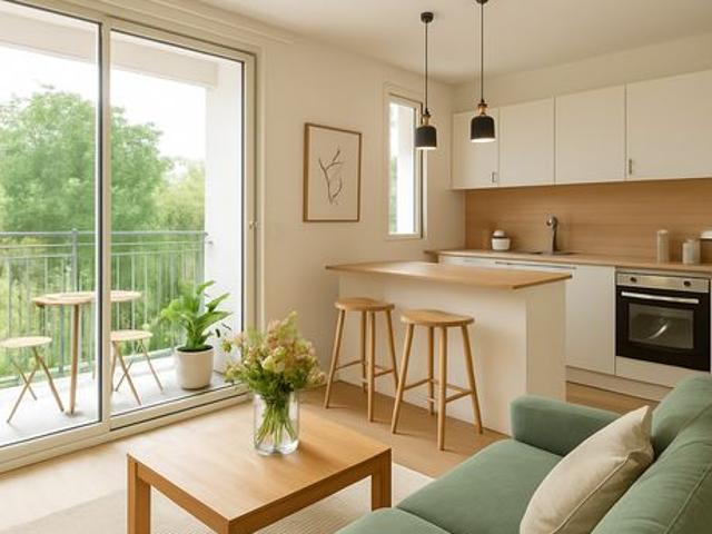 Appartement 2 pièces 43 m²