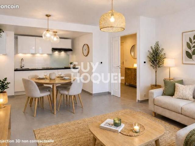 Appartement 2 pièces 43 m²