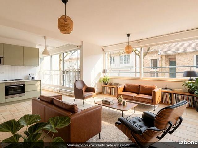 Appartement 2 pièces 43 m²