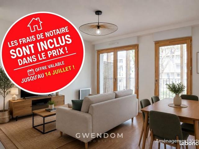 Appartement 2 pièces 43 m²