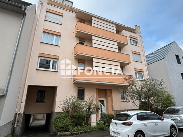 Appartement 2 pieces 43m2 garage cave strasbourg neudorf