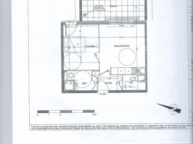 Appartement 2 pièces, 40 m² à louer à Aix en Provence 13100