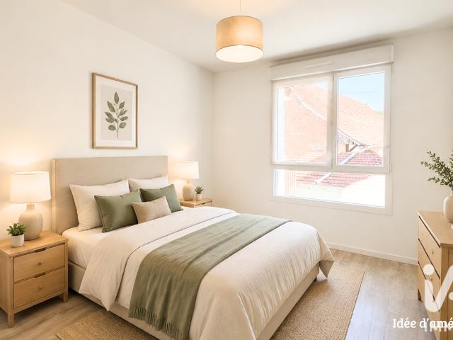 Appartement 2 pièces, 40 m² à louer à Seebach 67160