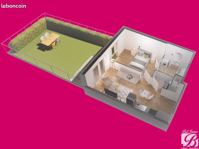 Appartement 2 pièces 40 m²
