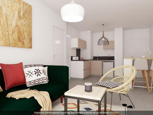 Appartement 2 pièces 40 m²