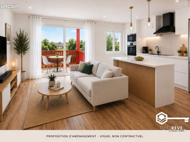 Appartement 2 pièces 41 m²