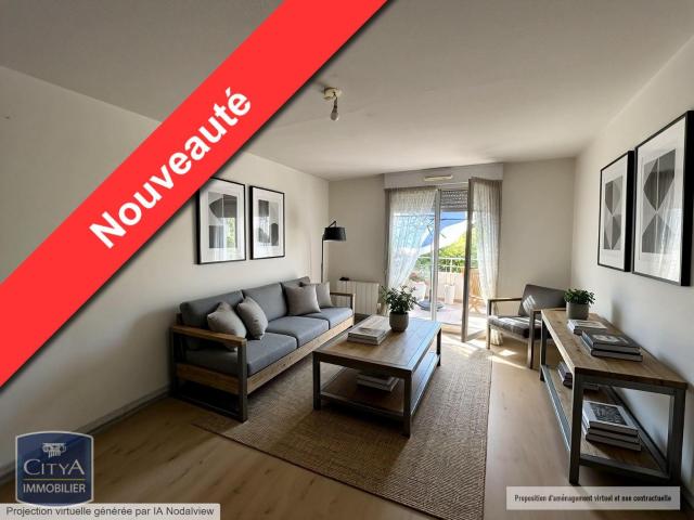 Appartement 2 pièces 41 m²
