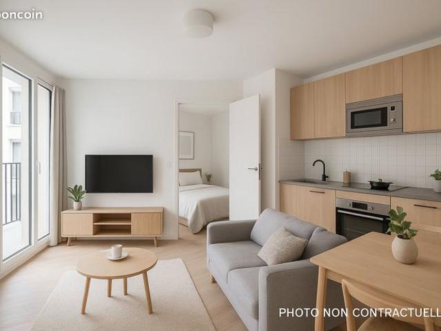 Appartement 2 pièces 41 m²