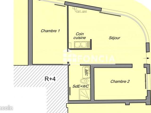 Appartement 2 pièces 41 m²
