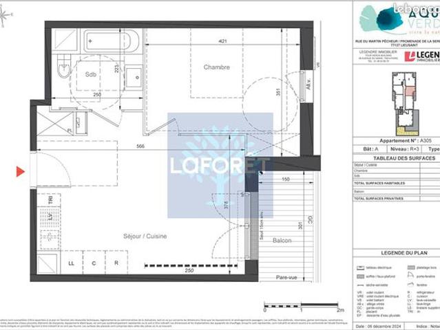 Appartement 2 pièces 41 m²