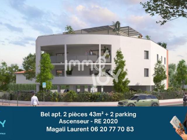Appartement 2 pièces 42,63m2 1er étage