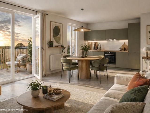 Appartement 2 Pieces 42 m2 cherbourg en cotentin