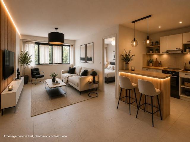 Appartement 2 pièces 41 m²