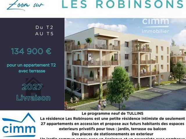 Appartement 2 pièces 42 m²