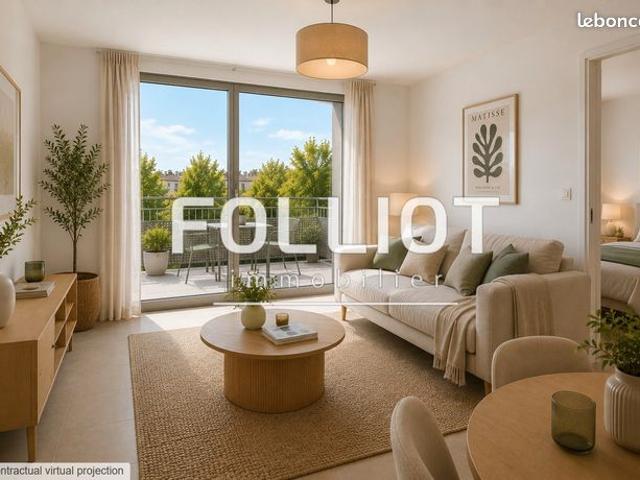Appartement 2 pièces 42 m²