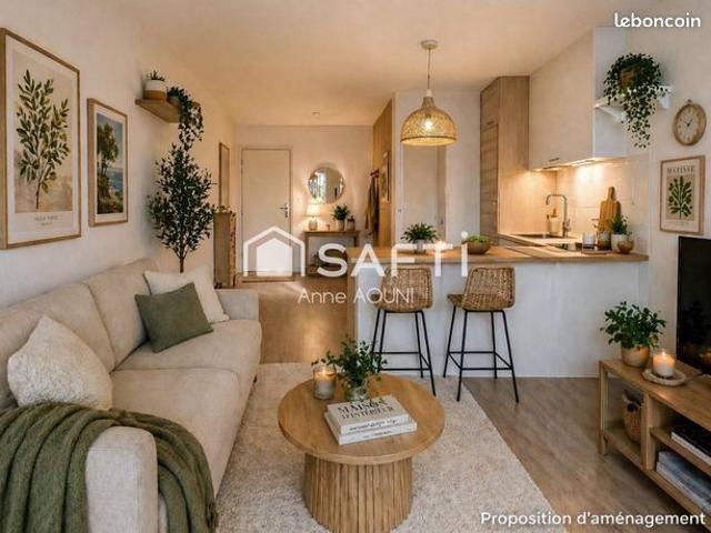 Appartement 2 pièces 42 m²
