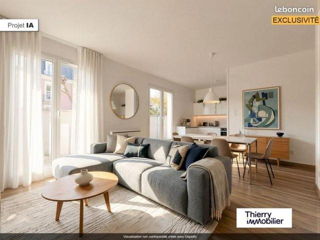 Appartement 2 pièces 42 m²