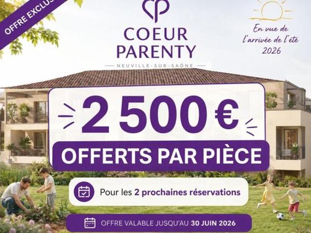 Appartement 2 pièces 42 m²