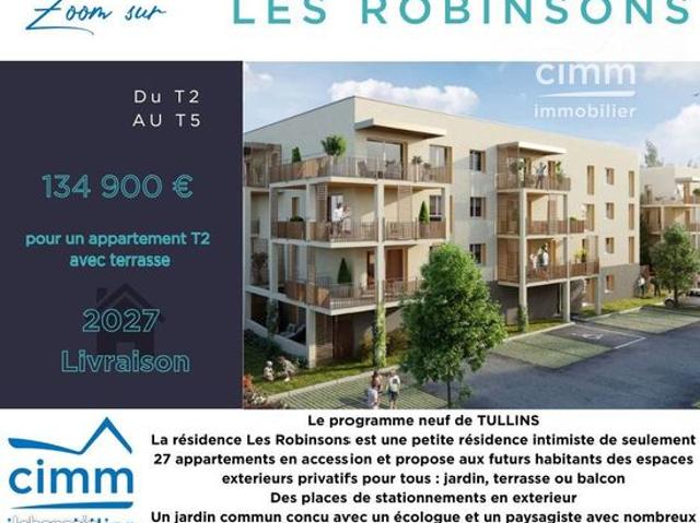 Appartement 2 pièces 42 m²