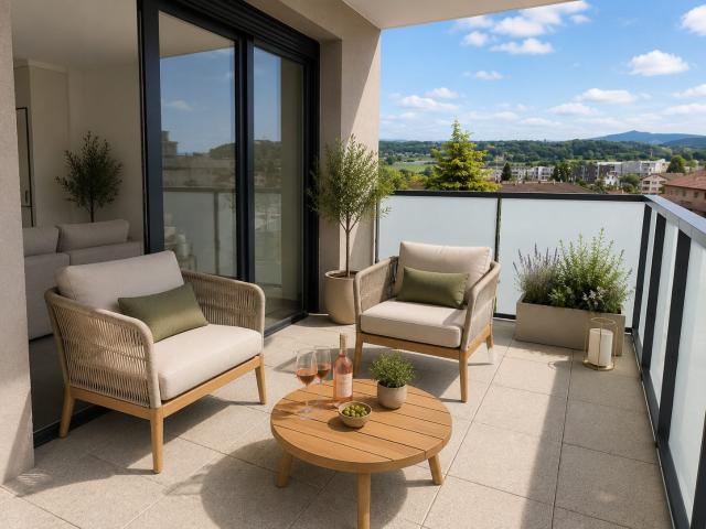 Appartement 2 pièces 42 m²